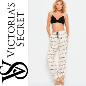 Victoria's Secret "Sweet Dreams" Satin Pajama Pants
